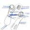 BP9908 2016 multifunction home use ultrasonic face and body massager