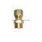 966 Female Connector,Air Brake Fittings for Nylon Tube,Brass valve