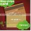 Blank Magnetic stripe swipe pvc card