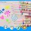 2016 new style diy painting popcorn pen colorful plastic pen drawing pen