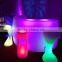 YiGui fashionable combined plastic base led illuminated bar furniture