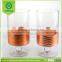 Hot Sailing Cooper Glass Hurricane and pillar Candle Holder