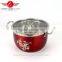 2016 new design round shape hot selling high quality stainless steel soup cooking pot set