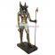 outdoor garden decoration metal craft bronze egyptian statues