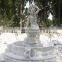 outdoor landscape decoration stone carving woman pouring water statue