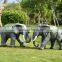  promotion outdoor decoration resin craft elephant fiberglass animals for sale