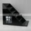 Custom 5 tier Black Perspex Organic Glass Acrylic Displays and Shelf