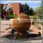 Decorative water fountain abstract modern sculpture
