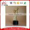 Wholesale cheap polyresin abstract trophy for sale