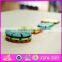 2016 new design children wooden splicing toy, wholesale fashion kids wooden splicing toy W03B055