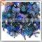 Artificial plastic mini led fiber optic pvc christmas tree ornament for home decoration lighted pine needle trees festival