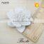 Decorative handmade small artifical white flowers for sandal