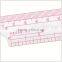 Kearing 55cm & 20'' PVC vary form curves ( sandwich line) / garment curve ruler # 6301
