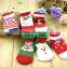 New design very cheap baby socks christmas sock made in china