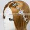 Zinc Alloy Hair Accessories New Design Wedding Hair Hands Decorative Bridal Headband for Wedding Party