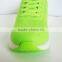 Soft air cushion outsole green upper women shoes 2017 size 36-40