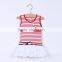 MGOO Brand Design Cotton Knitted Little Baby Garment Dress Wholesale Vestidos De Noche Dresses CS006