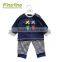 2017 New Design Baby Clothes Wholesale Baby Boys Sleep Set 2 Pieces Baby Boy Pajamas