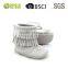 Baby Toddler Girls Boys Use Winter Warm Snow Boot moccasins Trimmed Boots Outdoor