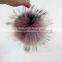 Myfur New Arrival Wholesale Super Fluffy Extra Large Raccoon Fur Pom Poms Specially For Beanie Hat Fashionable Stylish Pompoms