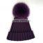 Myfur Winter High Quality Warm Wholesale Knitted Hats for Woman