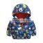 2017 top quality baby boy jacket wholesale baby clothing animal boy outdoor jacket