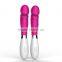Silicone 10 Speeds Vibrating G Spot Vagina and Clitoris Sex Toy Women Electric Dildo Vibrator