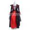 Halloween white and red wing with dress children devil dress children devil dress