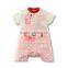 cartoon design 7 colors short sleeve 100% cotton baby romper