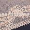 Supplier polyester/spandex guipure lace trim and polyester lace and guipure lace for beautiful dress and other decoration