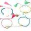 Custom Promotional Gift Leisure Fashionable Tassel Bracelet Stone Charm Bracelet