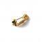 15mm small size brass badge pin back wearing on breast