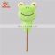 Cute plush stuffed vallentine's day frog animal toy plush massage hammer