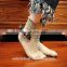 2017 New bow knot silk ribbon sexy women hollow out net socks