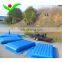 Children cheerleading jumping bag bungee jumping trampoline mat