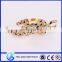 fashion rhinestone decoratived small metal jewelry box lock hardware