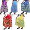 Indian Tribal Peasant Sequin Gypsy Skirt handwork Rayon Boho Hippie Casual Sequin Work Long Embroidered Skirts Wrap wholesale