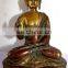 Abhaya Buddha Statue Brass Tibetan Medicine Indian Sitting Buddha Statue Blessing Buddhism Art Ethnic art God Buddha statue