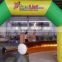 New products polular rainbow inflatable arch