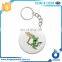 Cool Different Countries Metal Decoration Mustache Key Holder Keychain