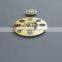 Round engraved falcon dubai eagle badge for UAE 46th national day