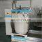Double Heads Cutting Saw UPVC Door Window Making Machine For 45 And 90 Degree Cutting