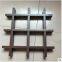 Suspended Aluminium Ceiling Black And White Aluminum Grille