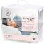Hypoallergenic Quilted Stretch-to-Fit Mattress Pad 10 Year Warranty Clyne Collection