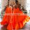 2020 Candy Color Casual Sleeveless Maxi Plus Size Sexy Women Summer For Women Long Flare Swing Lady Dress