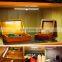 10 LED wireless Under Cabinet wardrobe Light USB rechargeable Pir motion sensor led lights