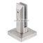 High Quality Casting Stainless Steel 2205 Glass Spigot Without Milling With Level Adjustment Screws