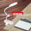 Factory wholesale Clip desk lamp Touch switch Brightness adjustable usb desk lamp