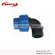 China PN10 PP quick compression pipe fittings 90 degree male elbow with high quality