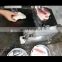 Electric squid fish skin peeling machine